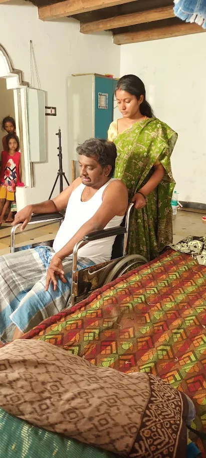 ಕಿರುಚಿತ್ರದ ಚಿತ್ರೀಕರಣವೊಂದರಲ್ಲಿ